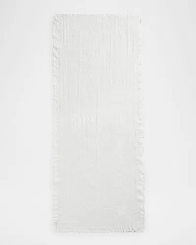 Totême Boucle Linen Sarong In Ecru Straw 282