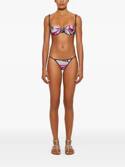 IRIDE 印花比基尼上装