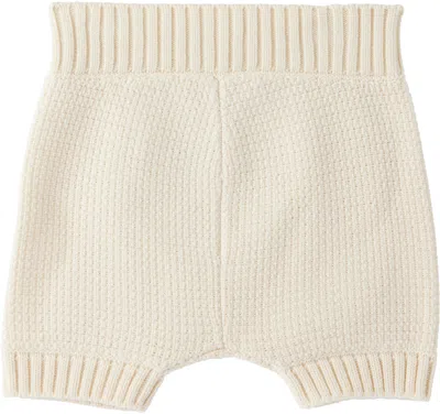 Bonpoint Baby Off-white Elsie Tank Top & Shorts Set In 031 Vanille