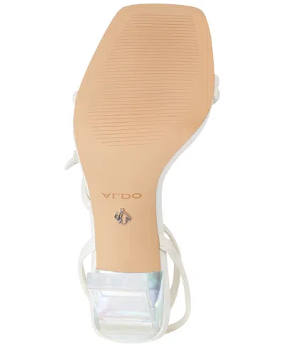 Aldo Women's Laylia Butterfly Strappy Dress Sandals In White