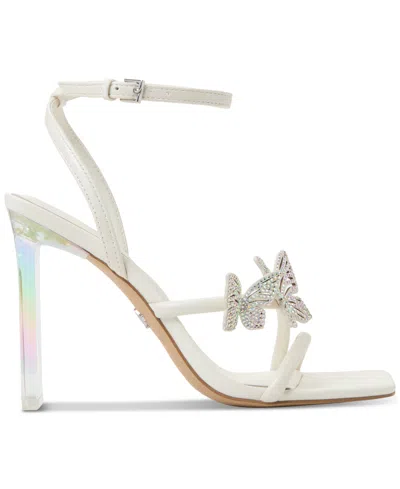 Aldo Women's Laylia Butterfly Strappy Dress Sandals In White