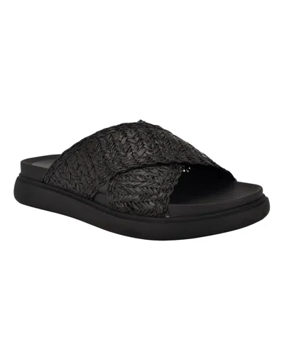 Calvin Klein Women's Women's Pacen Sandal In Black