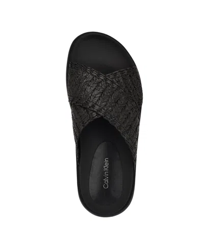 Calvin Klein Women's Women's Pacen Sandal In Black
