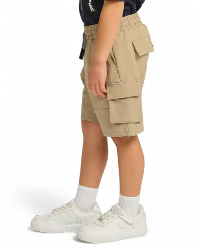 Sovereign Code Kids' Command Cargo Shorts In Stone