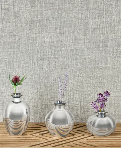 Nambe Nambé Large Posey Vase In Silver