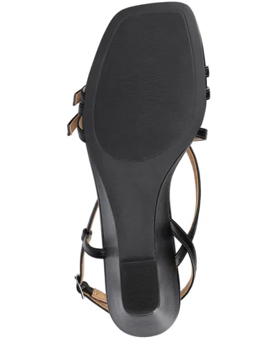 Journee Collection Womens Clinne Wedge Sandals In Black