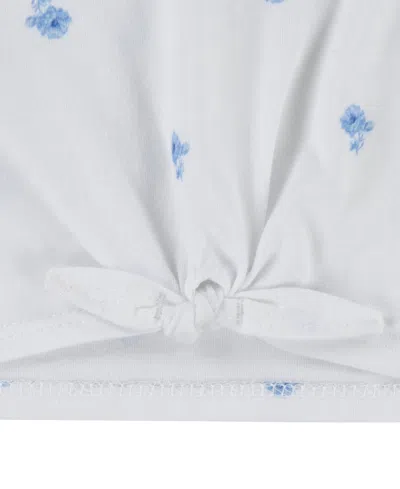 Levi's Baby Girls Tee, Vest And Flared Leggings, 3-piece Set In True Navy