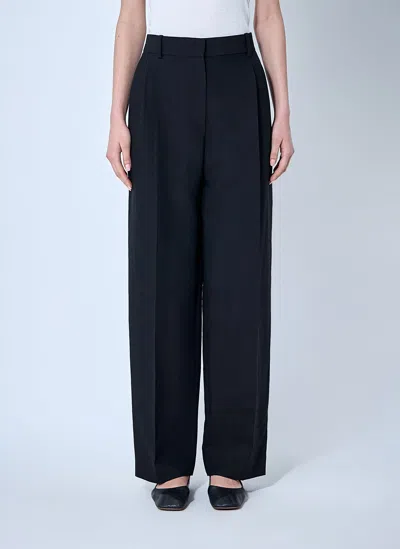 The Row Lilas Pants In Black