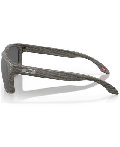 Oakley Oo9384 Holbrook Mix Square-frame Sunglasses In Woodgrain