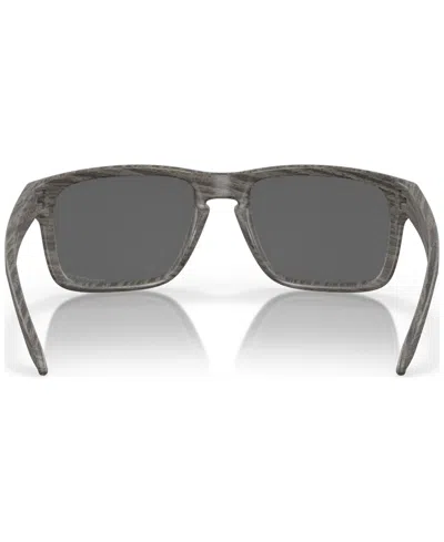 Oakley Oo9384 Holbrook Mix Square-frame Sunglasses In Woodgrain