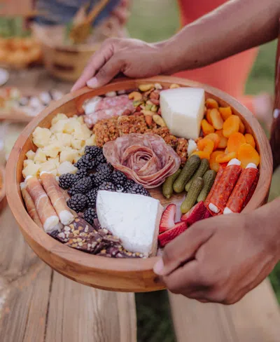 Toscana Beetlejuice Make My Millenium Barista Serving Tray In Brown