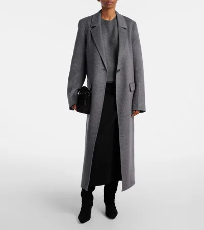 Staud Wally Suede Knee-high Boots In Black