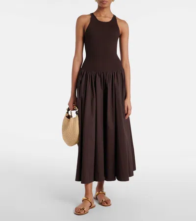 Amanu Exclusive Samburu 24k Gold-plated Leather Sandals In Gold