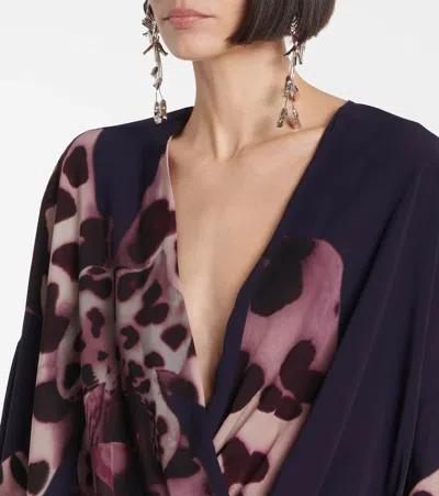 Dries Van Noten Women 01690-camiel 1015 W.w.shirt In Blue