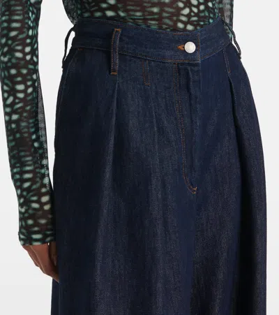 Dries Van Noten Pamplona Denim Jeans In Blue