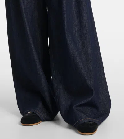 Dries Van Noten Pamplona Denim Jeans In Blue