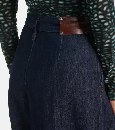 Dries Van Noten Pamplona Denim Jeans In Blue