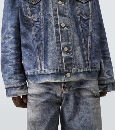 Junya Watanabe Levi's® Denim Effect Jacket In Blue