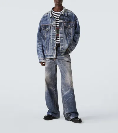 Junya Watanabe Levi's® Denim Effect Jacket In Blue