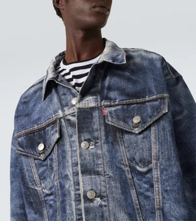 Junya Watanabe Levi's® Denim Effect Jacket In Blue