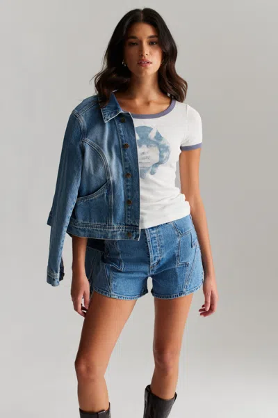 Rolla's Denim Jacket In Lightening