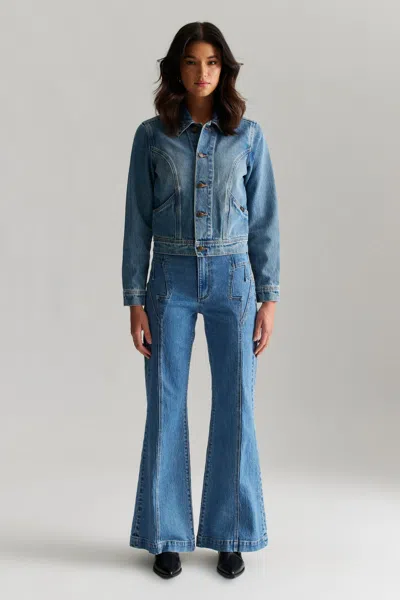 Rolla's Denim Jacket In Lightening