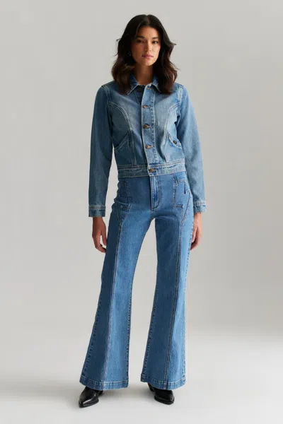 Rolla's Denim Jacket In Lightening