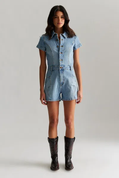 Rolla's Lightening Romper In Blue