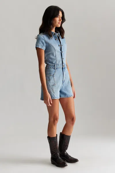 Rolla's Lightening Romper In Blue