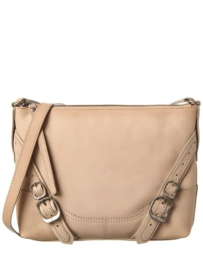 Frye Veronica Leather Crossbody In White