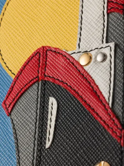 Prada Embroidered Iphone 16 Pro Max Case In Multi