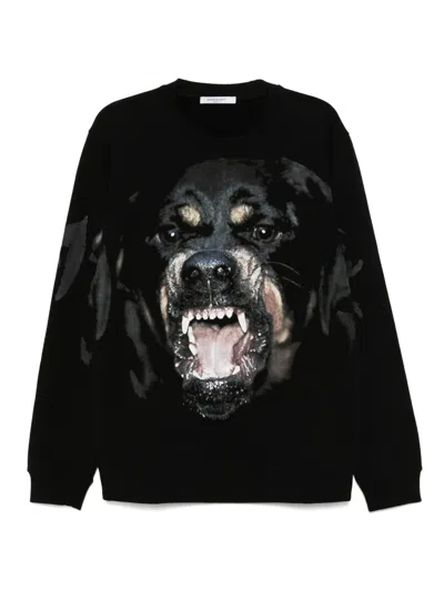 Givenchy Graphic-printed Sweatshirt In Black
