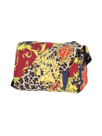 Junya Watanabe Silk Crossbody Bag In Multicolour