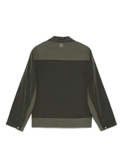 Ranra Panelled Jacket In Grün