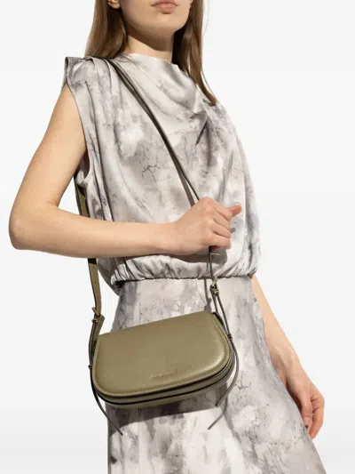 Michael Michael Kors Small Lydia Structured Cross Body Bag In Grün