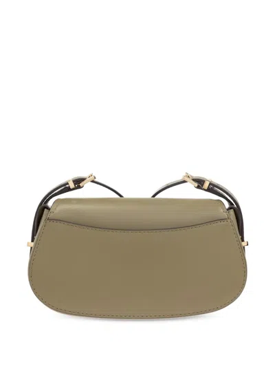 Michael Michael Kors Small Lydia Structured Cross Body Bag In Grün