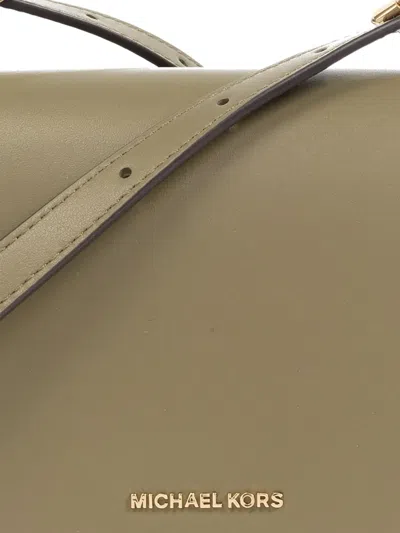 Michael Michael Kors Small Lydia Structured Cross Body Bag In Grün