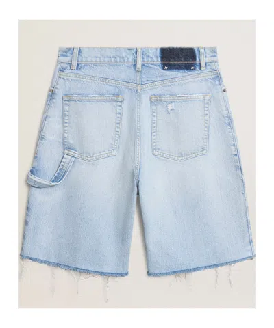 Golden Goose Marsha Denim Shorts In Blue