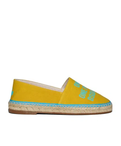 Dsquared2 Dsquared Women Organic Canvas Espadrille In Yellow