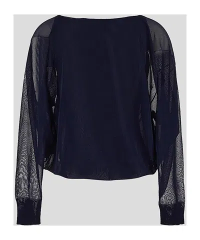 Alaïa Alaia Women Folded Cardigan In Black