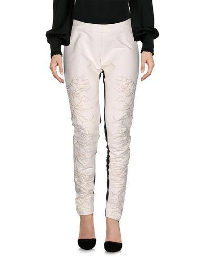 Gareth Pugh Casual Pants In White