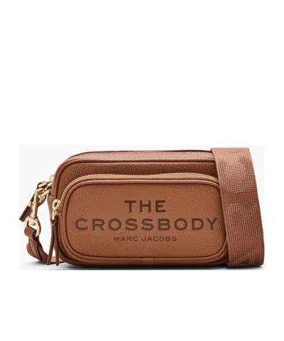 Marc Jacobs Borsa A Tracolla The Crossbody Bag Argan Oil In Brown