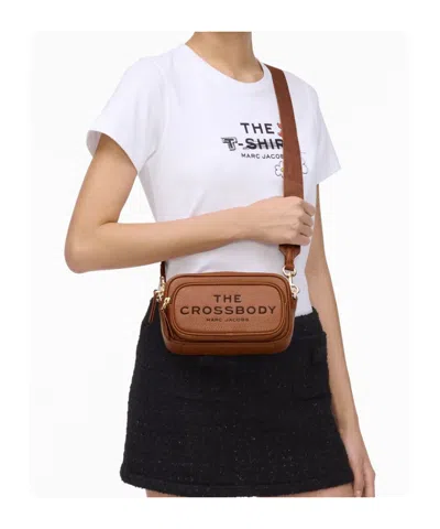 Marc Jacobs Borsa A Tracolla The Crossbody Bag Argan Oil In Brown