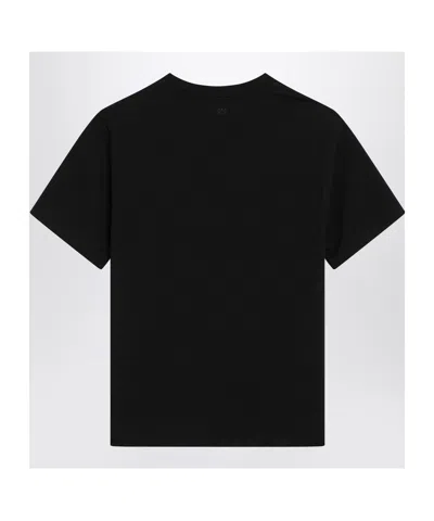 Ami Alexandre Mattiussi Ami Paris Ami De Coeur Black Oversize T Shirt