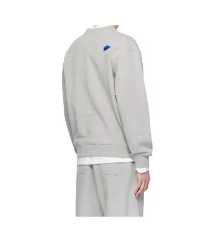 Ader Error Gray Eternity Product. 34 Sweatshirt In White