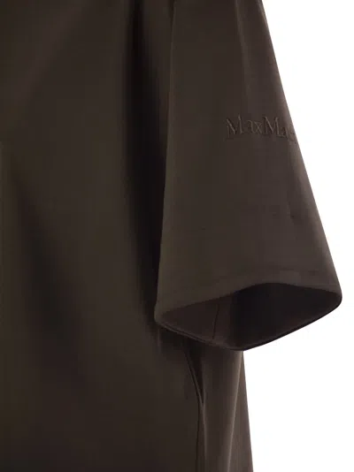 Max Mara Maxmara Women Estella - Cotton Over Shirt In Black