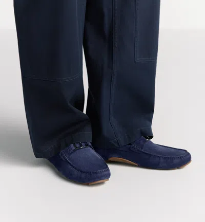 Dior Cd Icon Carpenter Jeans In Navy Blue