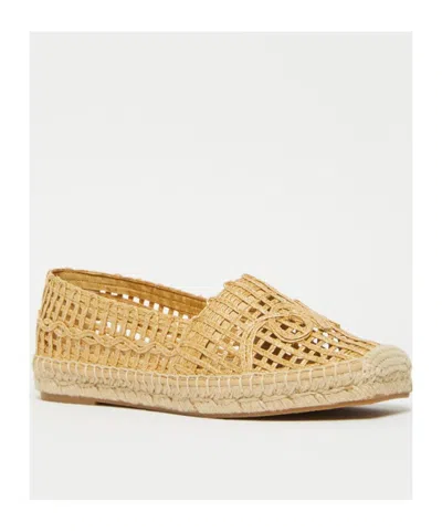 Weekend Max Mara Espadrillas Effetto Rafia In Nude