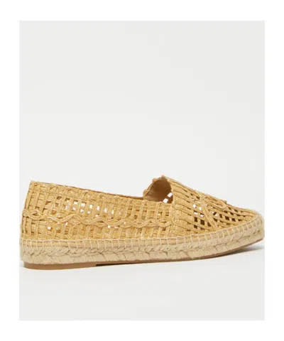 Weekend Max Mara Espadrillas Effetto Rafia In Nude