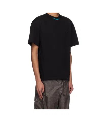 Ader Error Short-sleeved T-shirt In Black